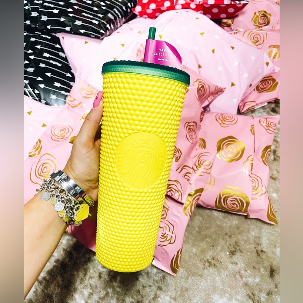 Hawaii Studded Starbucks Tumbler